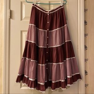 Vintage Gunne Sax Jessica McClintock Skirt